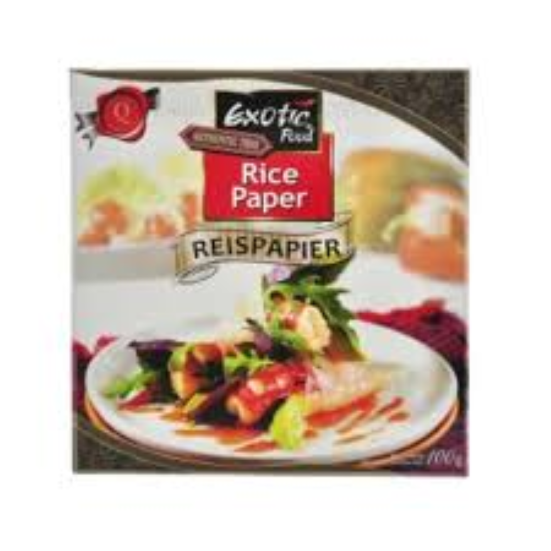 EXOTIC RICE PAPER 22CM 100G